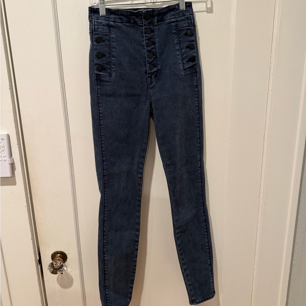J Brand Dark Blue Skinny Jeans
